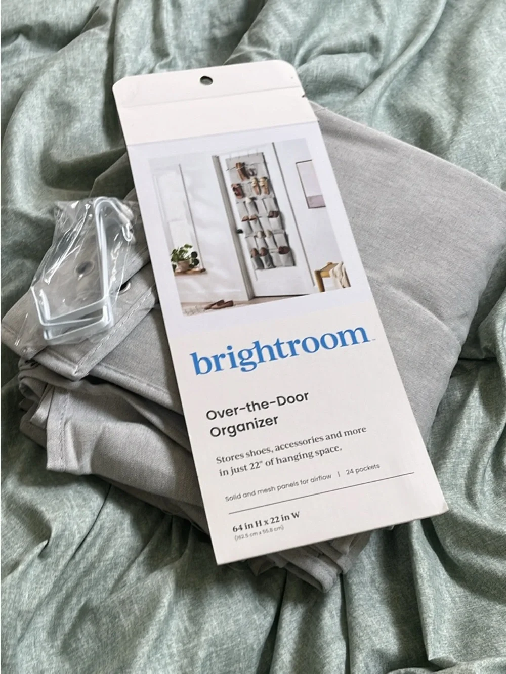 NWT Over-the-door closet organizer